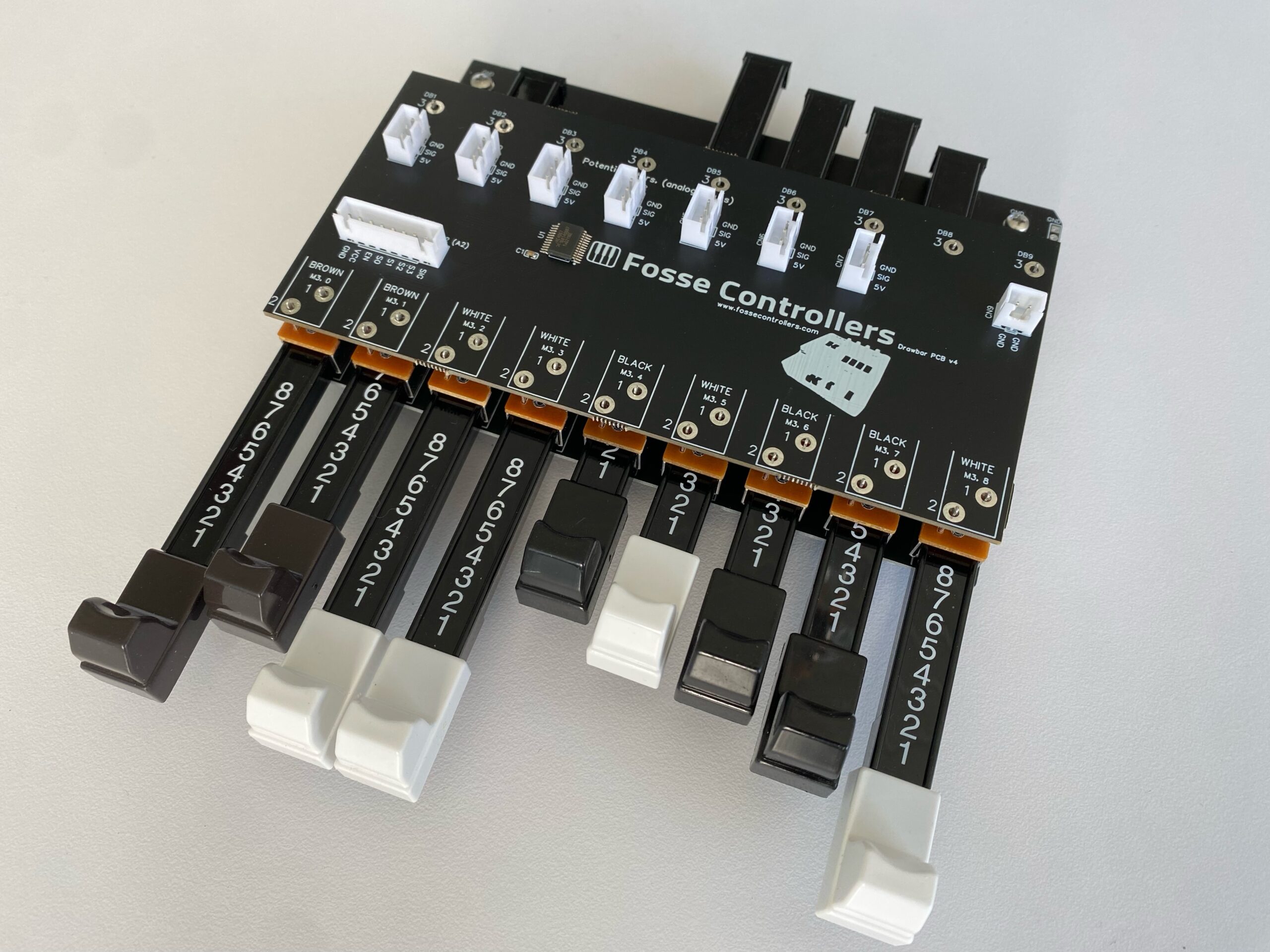 DIY Drawbar kit with PCB and multiplexer – Fosse Controllers